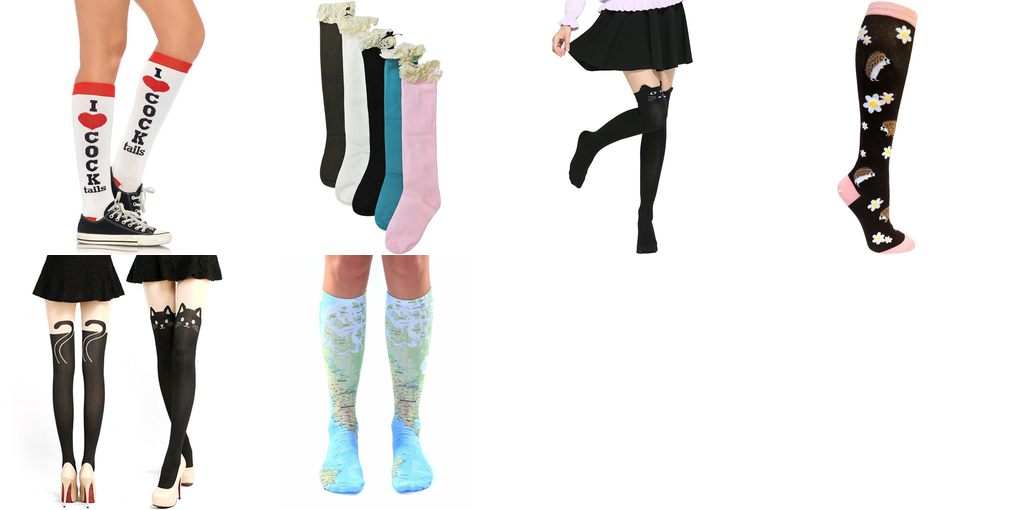 cute knee high socks